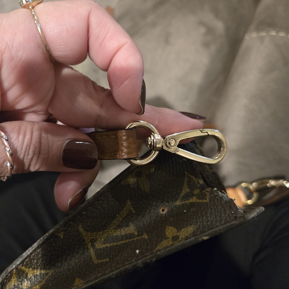Louis Vuitton Brown Monogram Wristlet - Picture 9 of 11